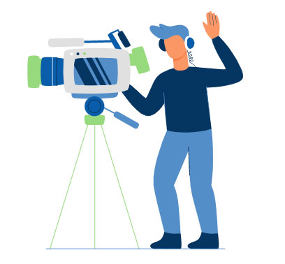 Video production experience icon